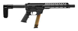 Freedom Ordnance FX9P10SBM 9mm Luger Semi-Auto Pistol - Black - 10"